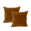 Twin Pack Velvet Cotton Cushions