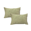 Twin Pack Cotton Embroidered Cushions - 40 x 60cm