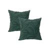 Twin Pack Cotton Embroidered Cushions - 40 x 60cm