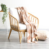 Newport Knitted Throw - Checkered Cotton