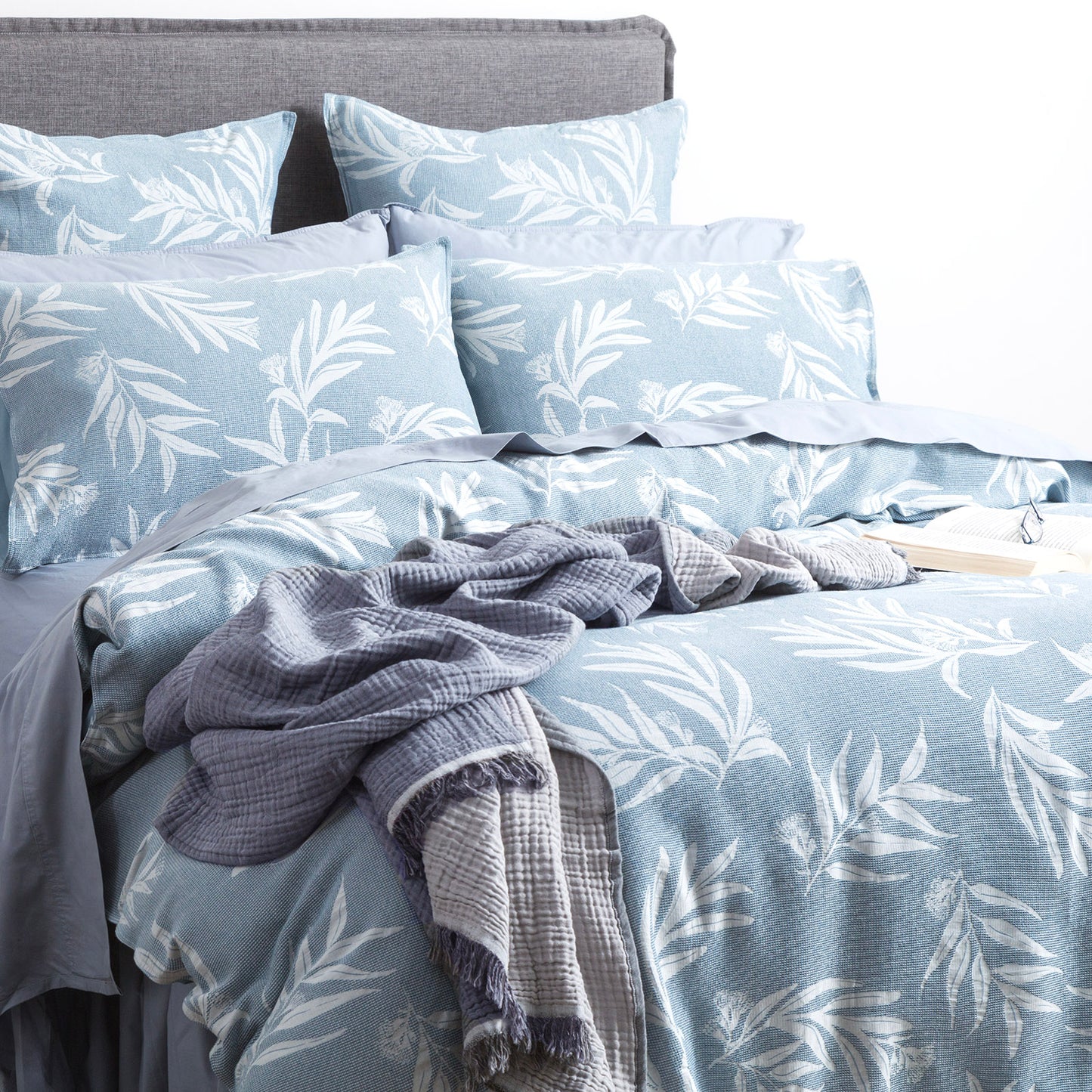 Cotton Jacquard Euro Pillow Case