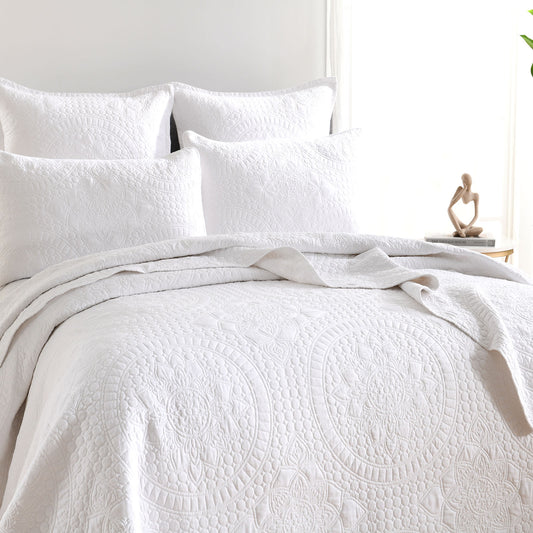 Jacquard Coverlet Set