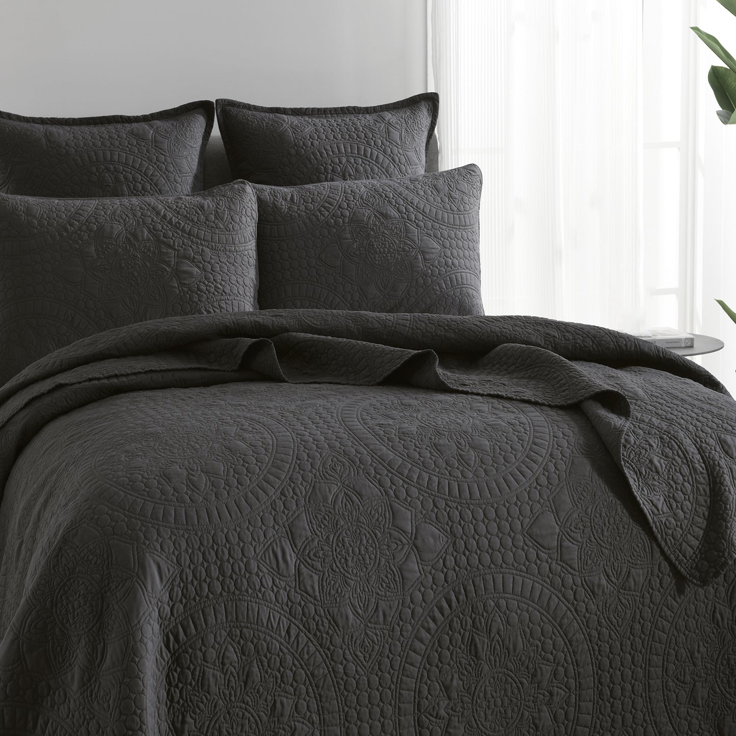 Jacquard Coverlet Set