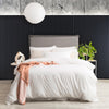 Ultra Plush Quilt Cover Set - Vintage Washed - Microfibre