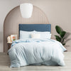 Ultra Plush Quilt Cover Set - Vintage Washed - Microfibre