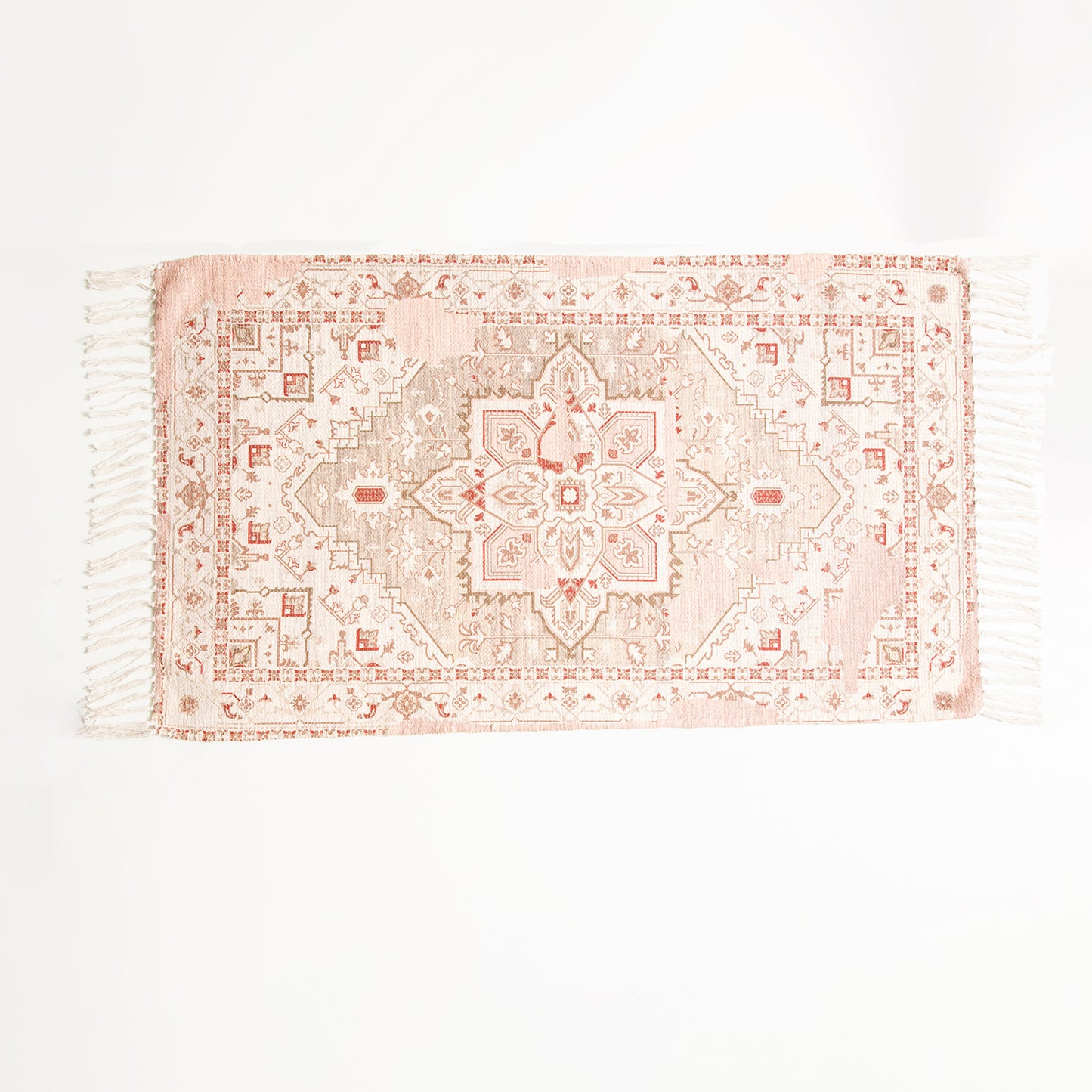 Renee Taylor Vintage Handwoven Bath Rug 65 x 110 Cms