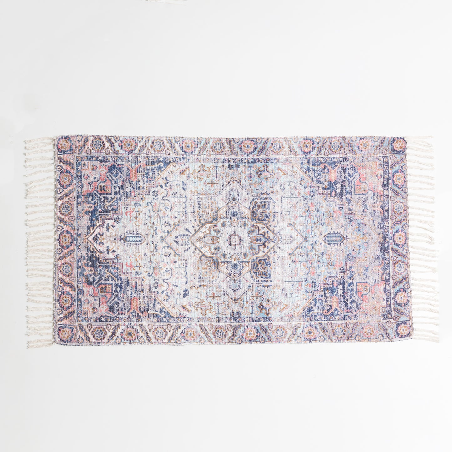 Renee Taylor Vintage Handwoven Bath Rug 65 x 110 Cms