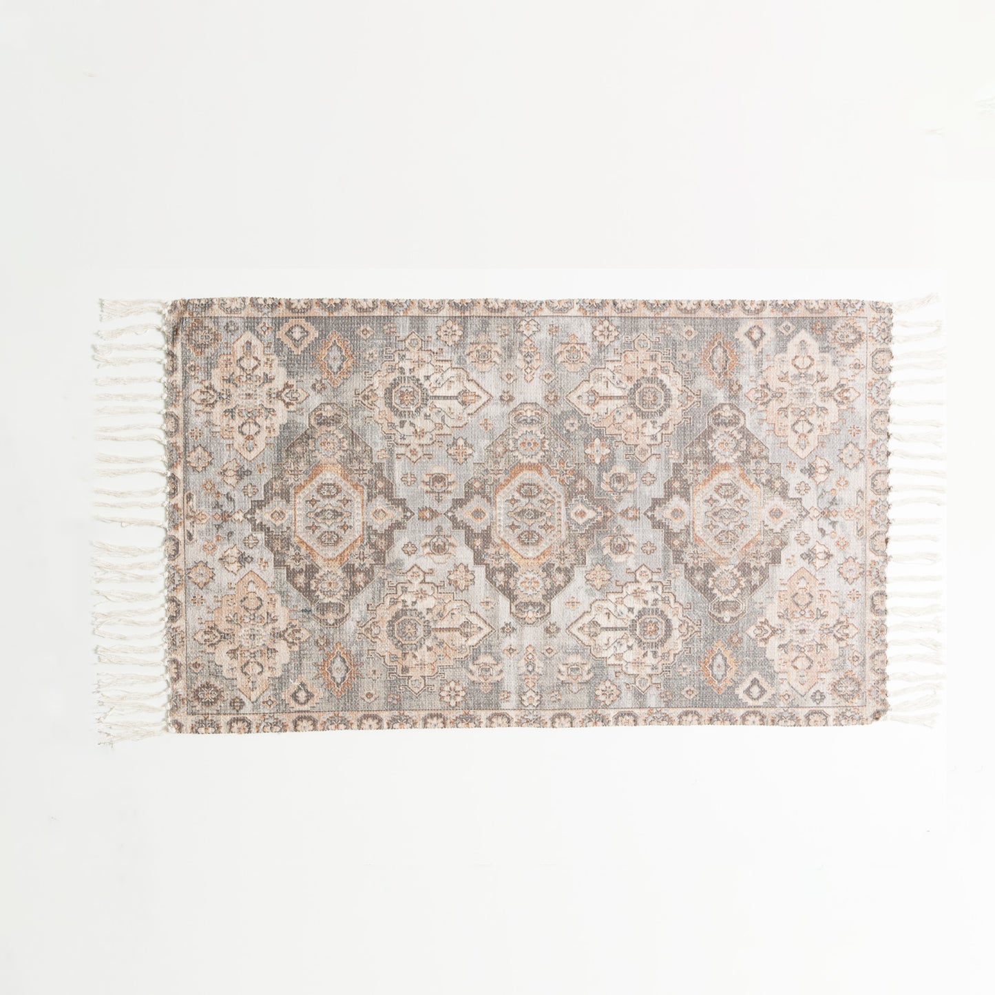 Renee Taylor Vintage Handwoven Bath Rug 65 x 110 Cms