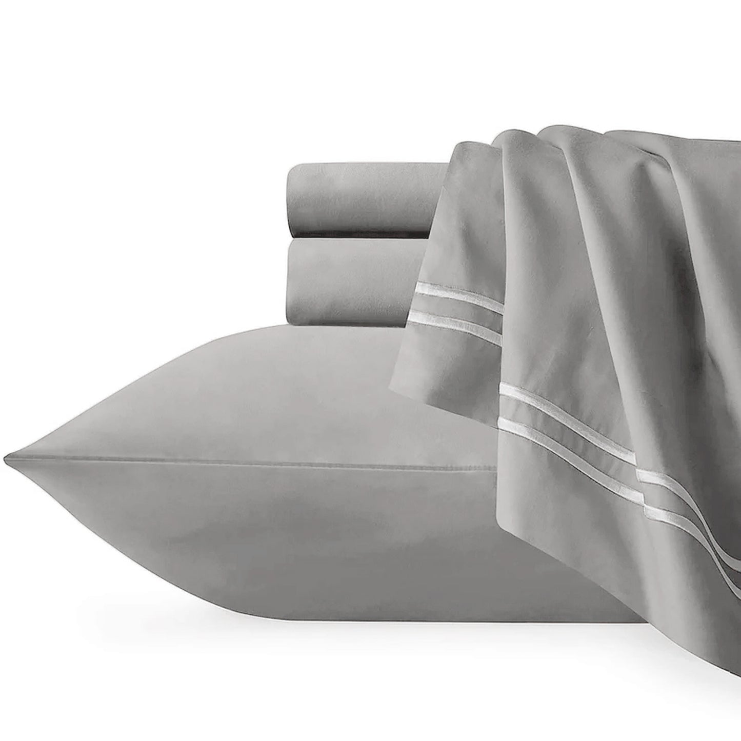 Strada Embroidered Sheet Set - 1000 Thread Count Egyptian Cotton
