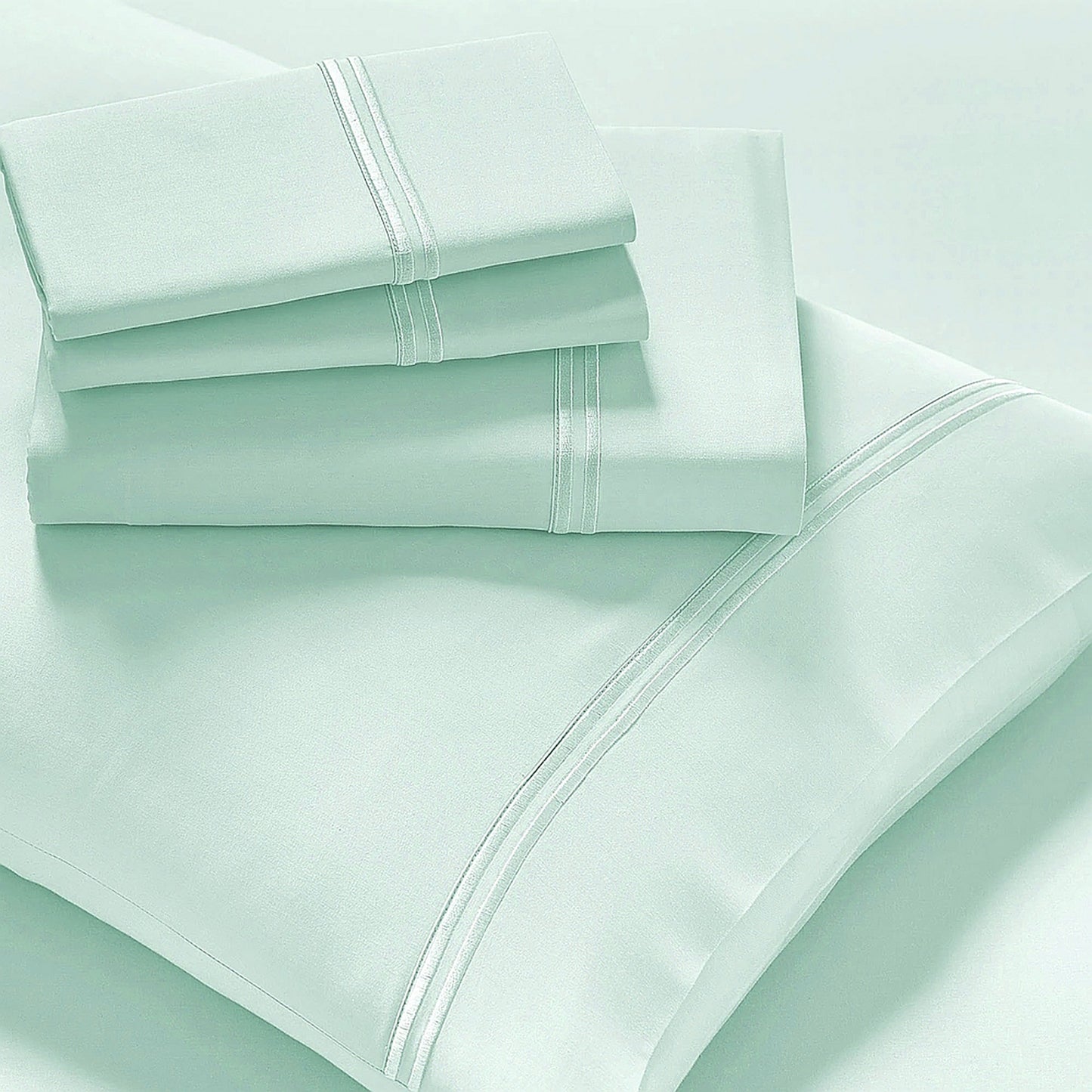 Renee Taylor Strada Embroidered 1000 TC Egyptian Cotton Quilt Cover Sets
