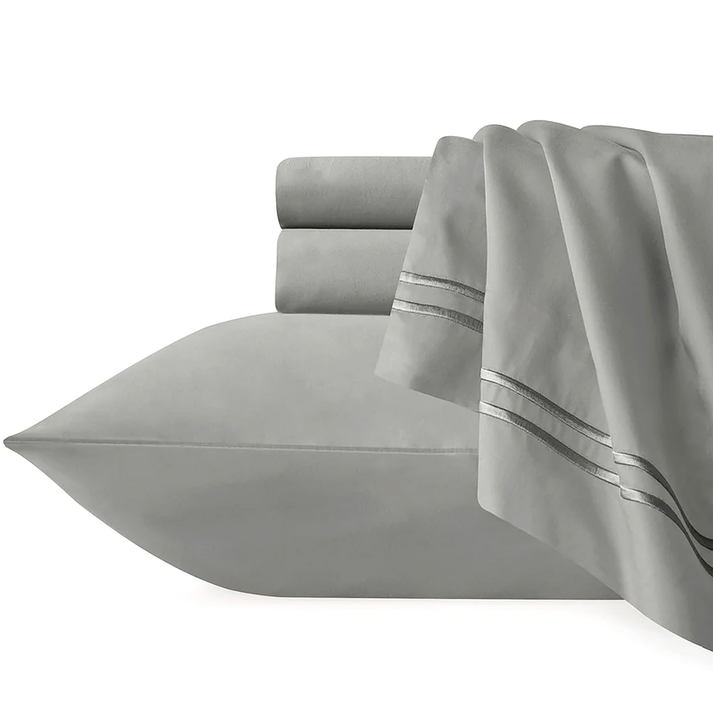 Renee Taylor Strada Embroidered 1000 TC Egyptian Cotton Quilt Cover Sets