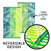 2 Pack Large Velour Beach Towel - Jacquard