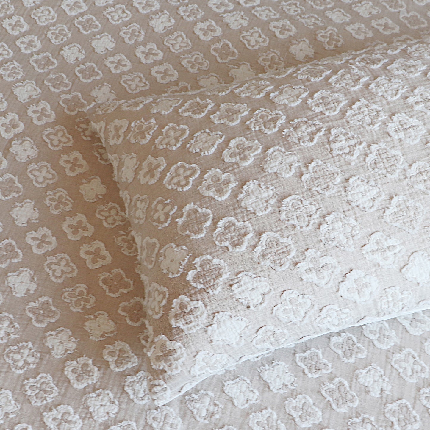 Amara Jacquard Quilt Cover Set - Yarn Dyed