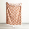 Nevis Checkered Throw - Yarn Dyed Stone Washed