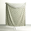 Nevis Checkered Throw - Yarn Dyed Stone Washed