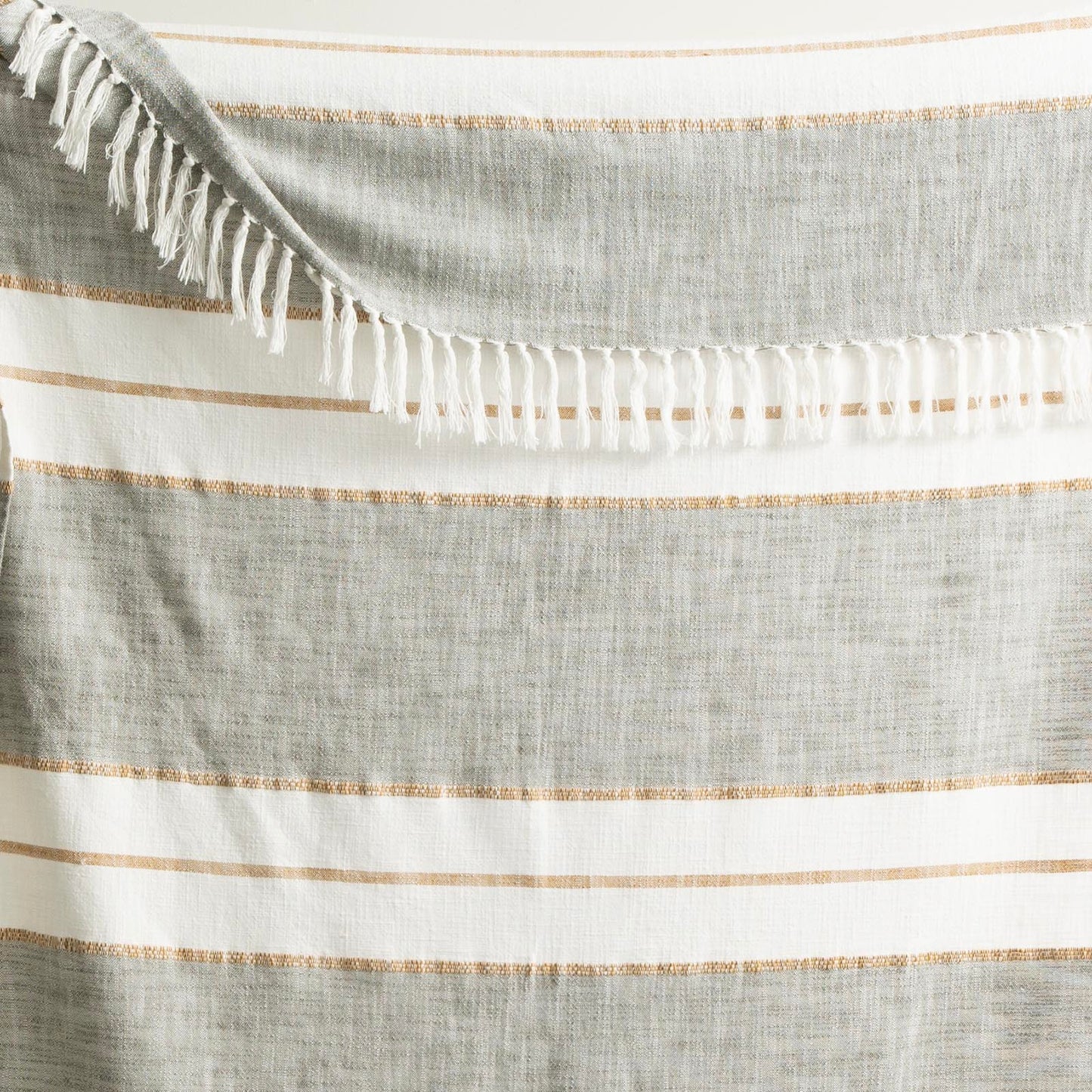 Modena Stripe Throw - Yarn Dyed Stone Washed