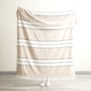 Modena Stripe Throw - Yarn Dyed Stone Washed