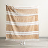 Modena Stripe Throw - Yarn Dyed Stone Washed