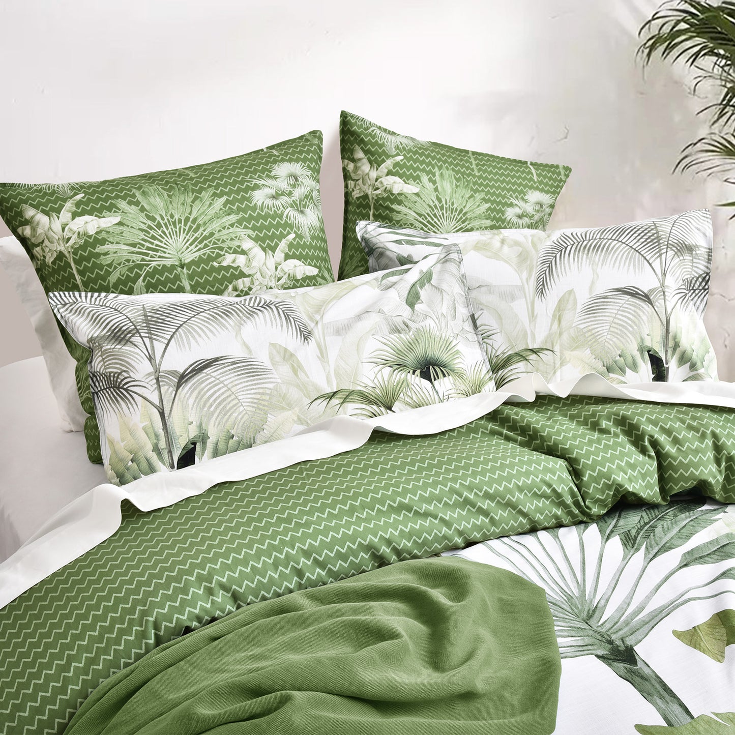 300 TC Cotton Quilt Cover Set - Reversible
