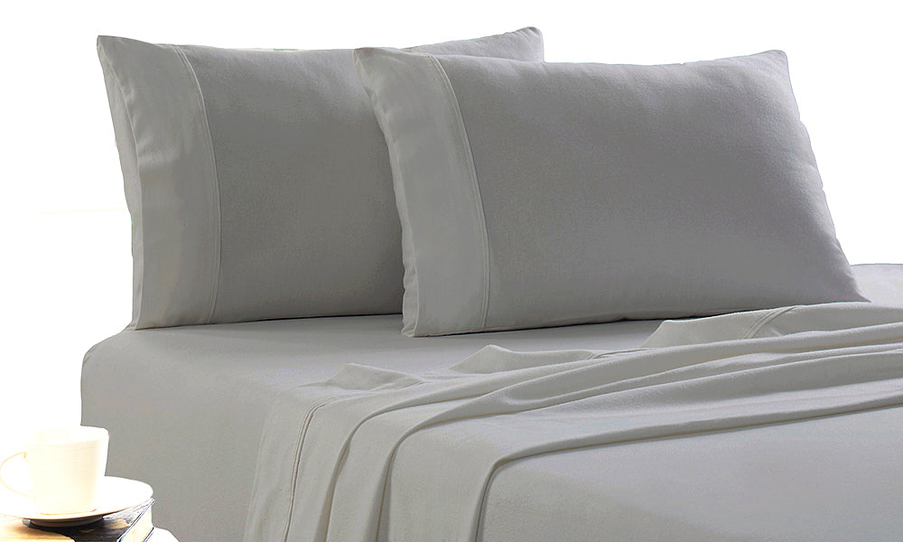 175 GSM Flannelette Sheet Set - Egyptian Cotton