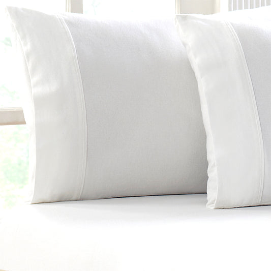 Flannelette Fitted and Pillowcase Set - 175 GSM Egyptian Cotton