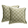 Twin Pack Yarn-dyed Cushions - Stone Washed