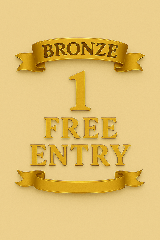 Bronze Package | 1 FREE Entry | EXTRA 10% Off For 2 Days
