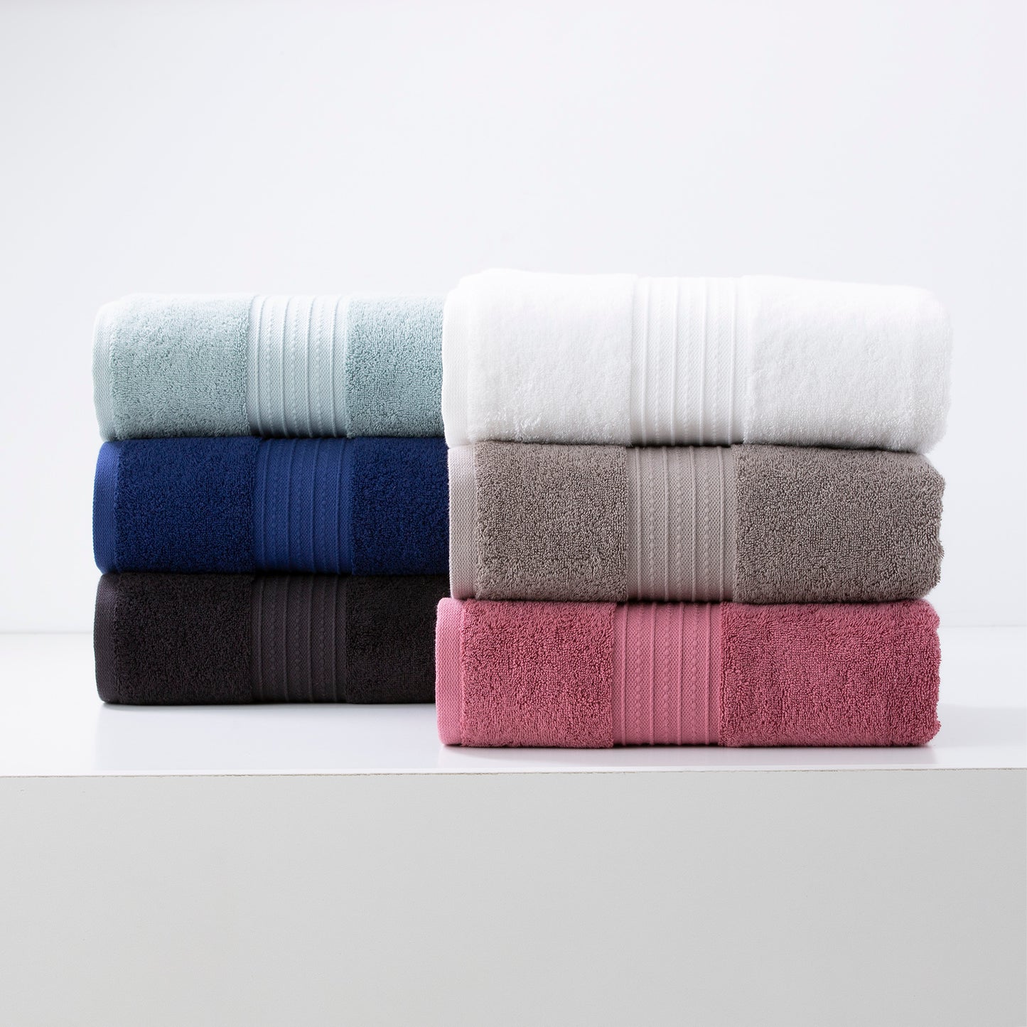 5 Piece Brentwood Towel Set - 650 GSM Low Twist