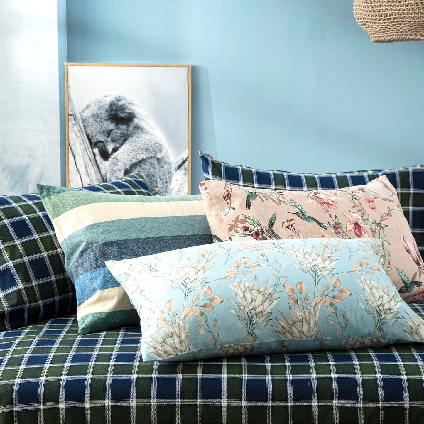 Flannelette Quilt Cover Set - 175 GSM Egyptian Cotton